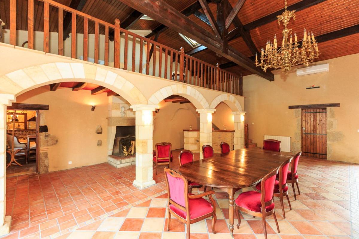 La Veranda Du Chateau Maison Noble Caumont  Exterior foto